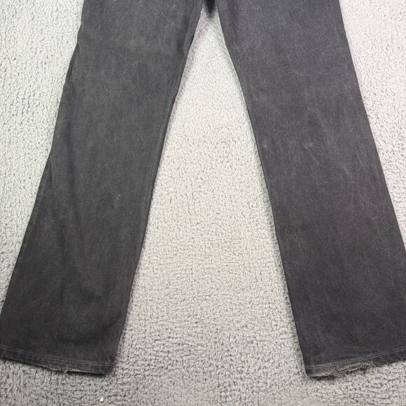 Vintage Levi’s 517 Jeans Mens 32x32 Black Faded Bootcut Western USA Made 90s - Picture 2 of 13